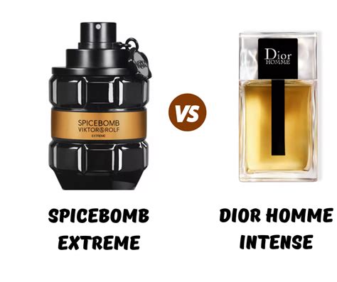 Dior Homme Instense vs. Spicebomb Extreme : r/fragrance 